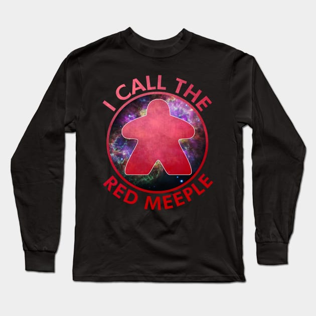 I Call the Red Meeple Long Sleeve T-Shirt by GorsskyVlogs